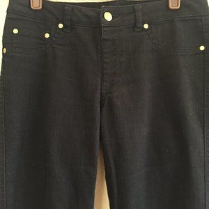 IMAN Black Light Weight Skinny Denim Jeans Sz S